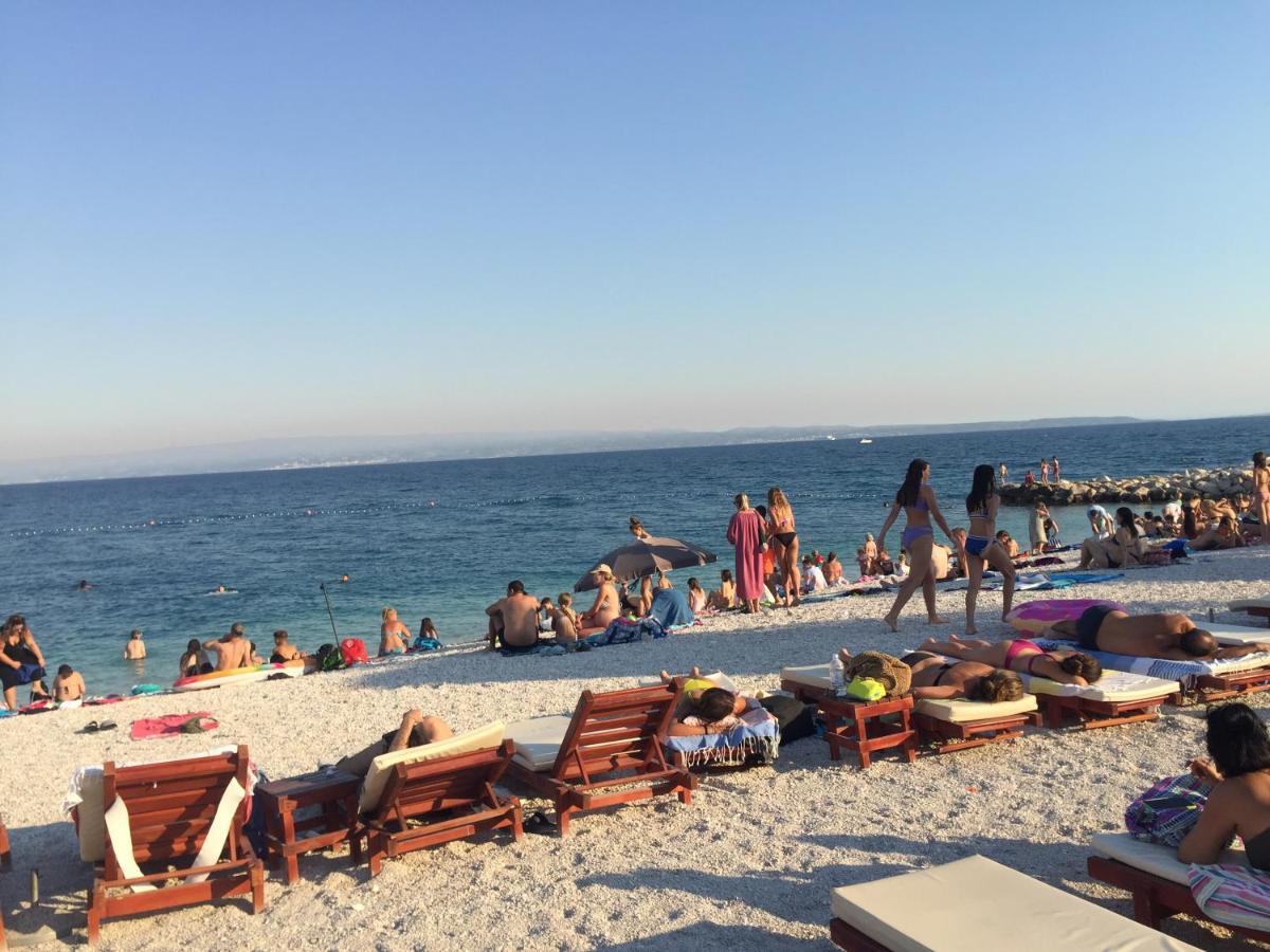 Apartment Marimar, Beachfront 1St Row Split Buitenkant foto